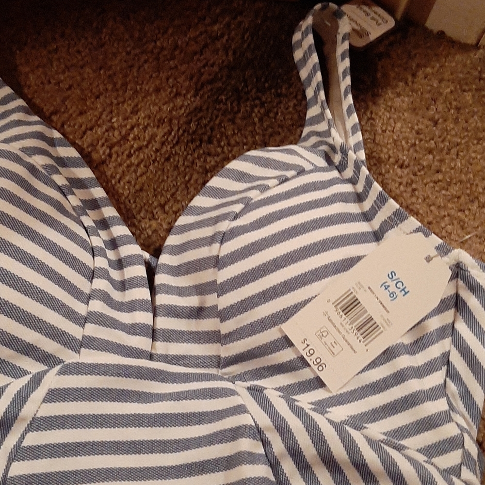 Striped one piece
